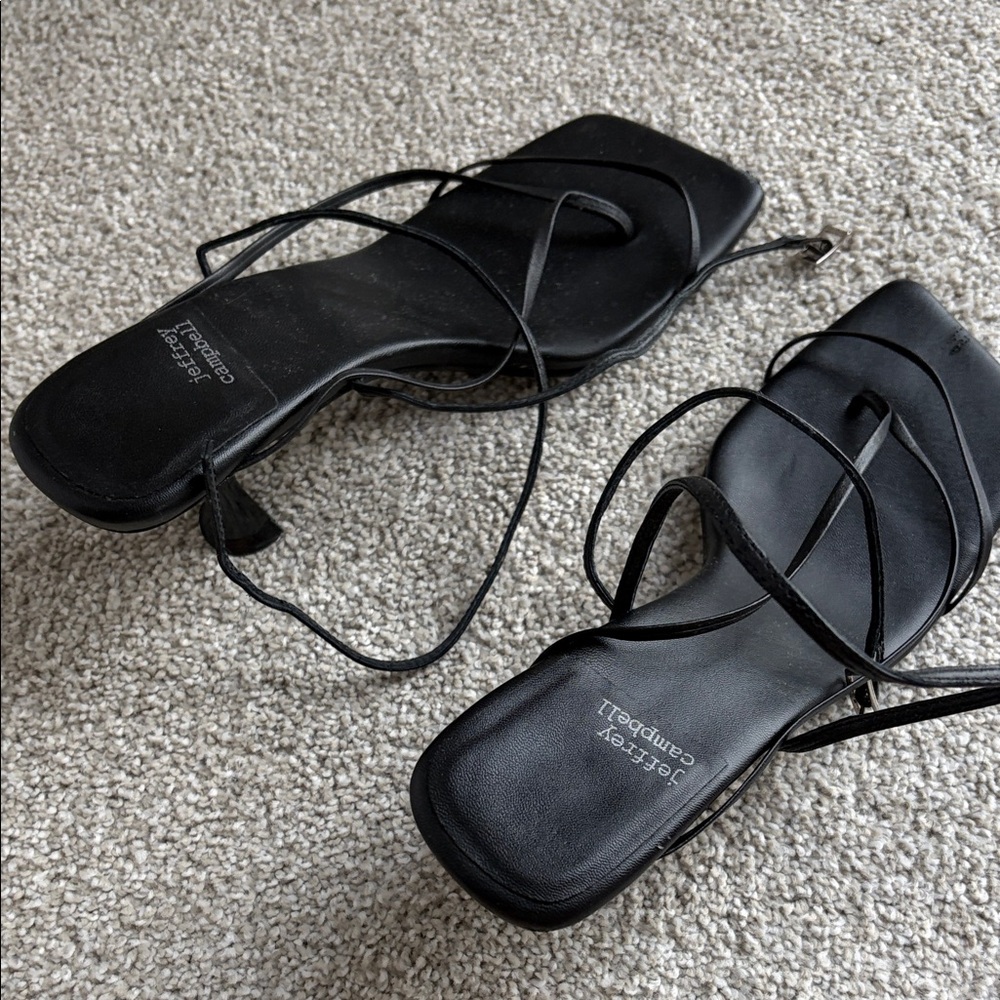 Jeffrey Campbell Elegant Black Sandals